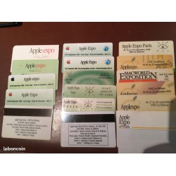 Badges Apple Expo 1987 - 2001