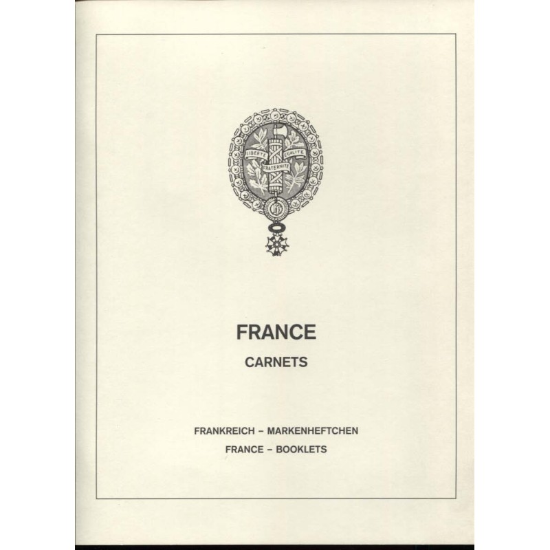 Carnets timbres France 1952 à 1997