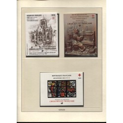 Carnets timbres France 1952 à 1997