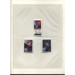 Timbres Russie et cosmos